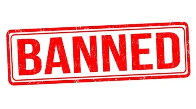 List Of Ban Imposed By FSSAI